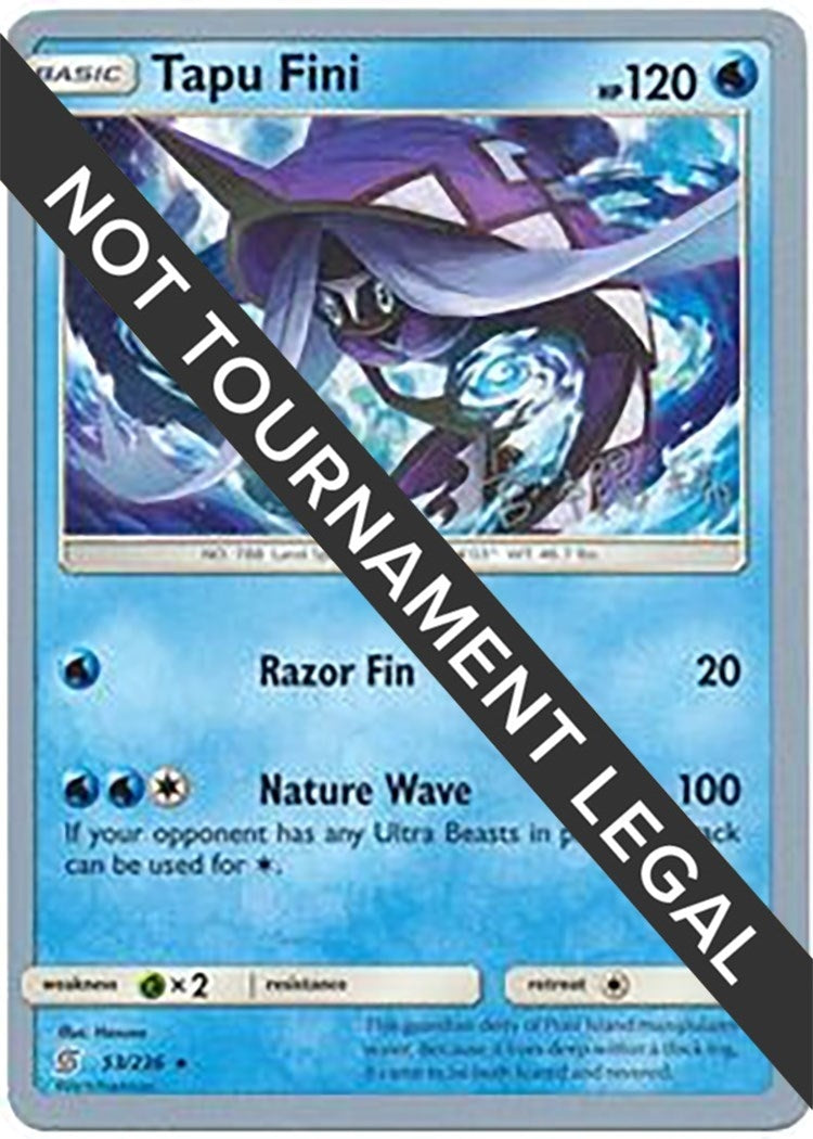 Image for Tapu Fini - 2019 (Haruki Miyamoto) (53/236) (WCD) - Pokemon