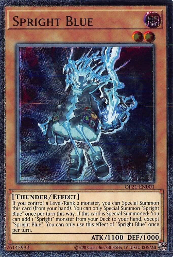 Image for Spright Blue (UTR) (OP21-EN001) (OP21) - YuGiOh