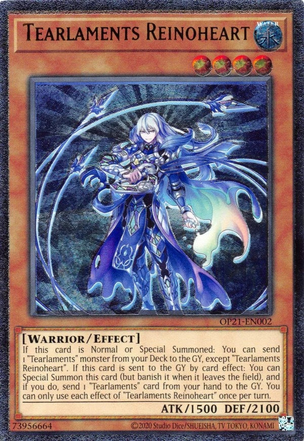 Image for Tearlaments Reinoheart (UTR) (OP21-EN002) (OP21) - YuGiOh