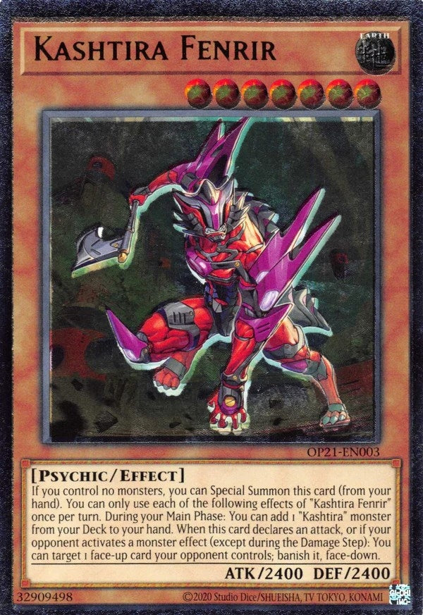 Image for Kashtira Fenrir (UTR) (OP21-EN003) (OP21) - YuGiOh