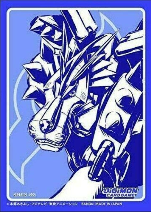 Image for Digimon Card Game Official Sleeves - Metalgarurumon 2020 (60-Pack) - Card Sleeves