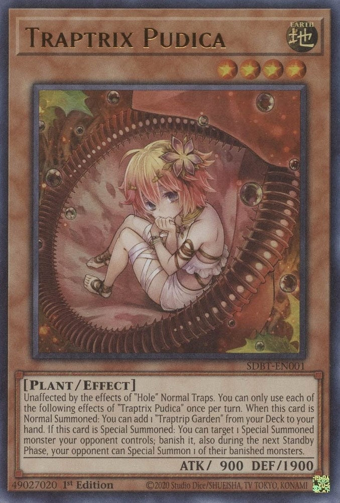 Image for Traptrix Pudica (SDBT-EN001) (SDBT) - YuGiOh