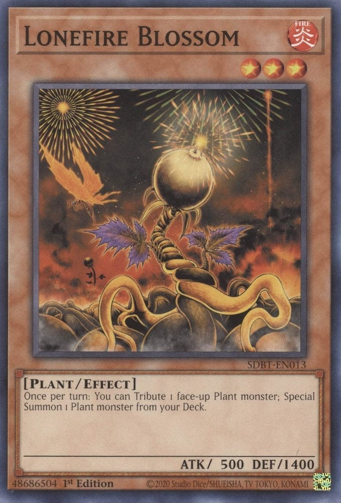 Image for Lonefire Blossom (SDBT-EN013) (SDBT) - YuGiOh