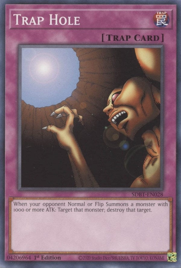 Image for Trap Hole (SDBT-EN028) (SDBT) - YuGiOh