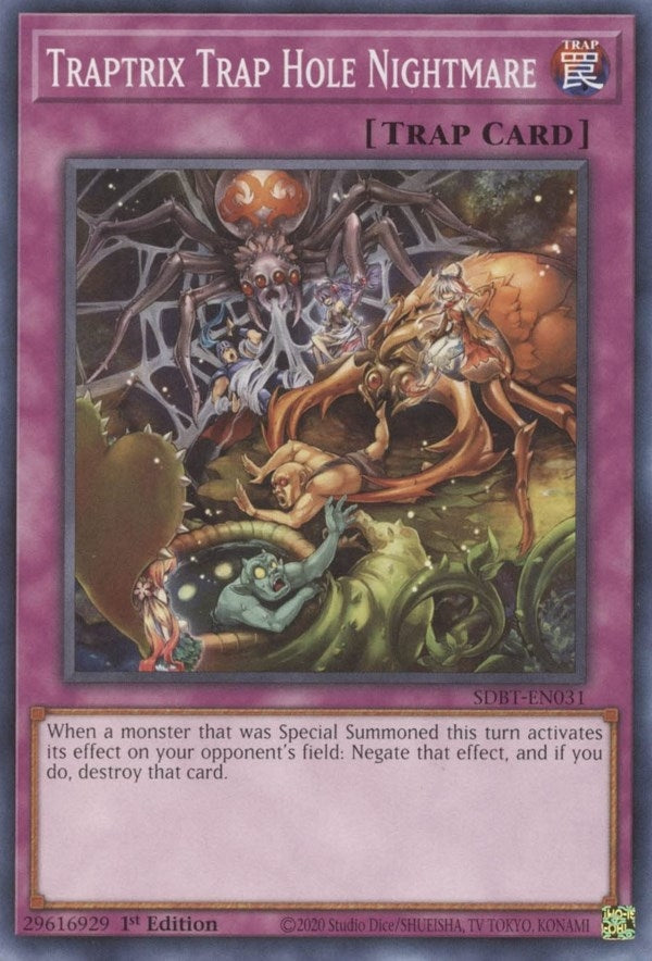 Image for Traptrix Trap Hole Nightmare (SDBT-EN031) (SDBT) - YuGiOh
