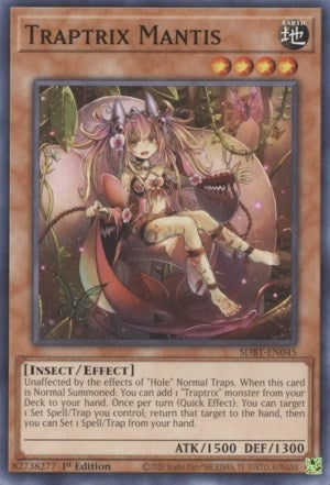Image for Traptrix Mantis (SDBT-EN045) (SDBT) - YuGiOh