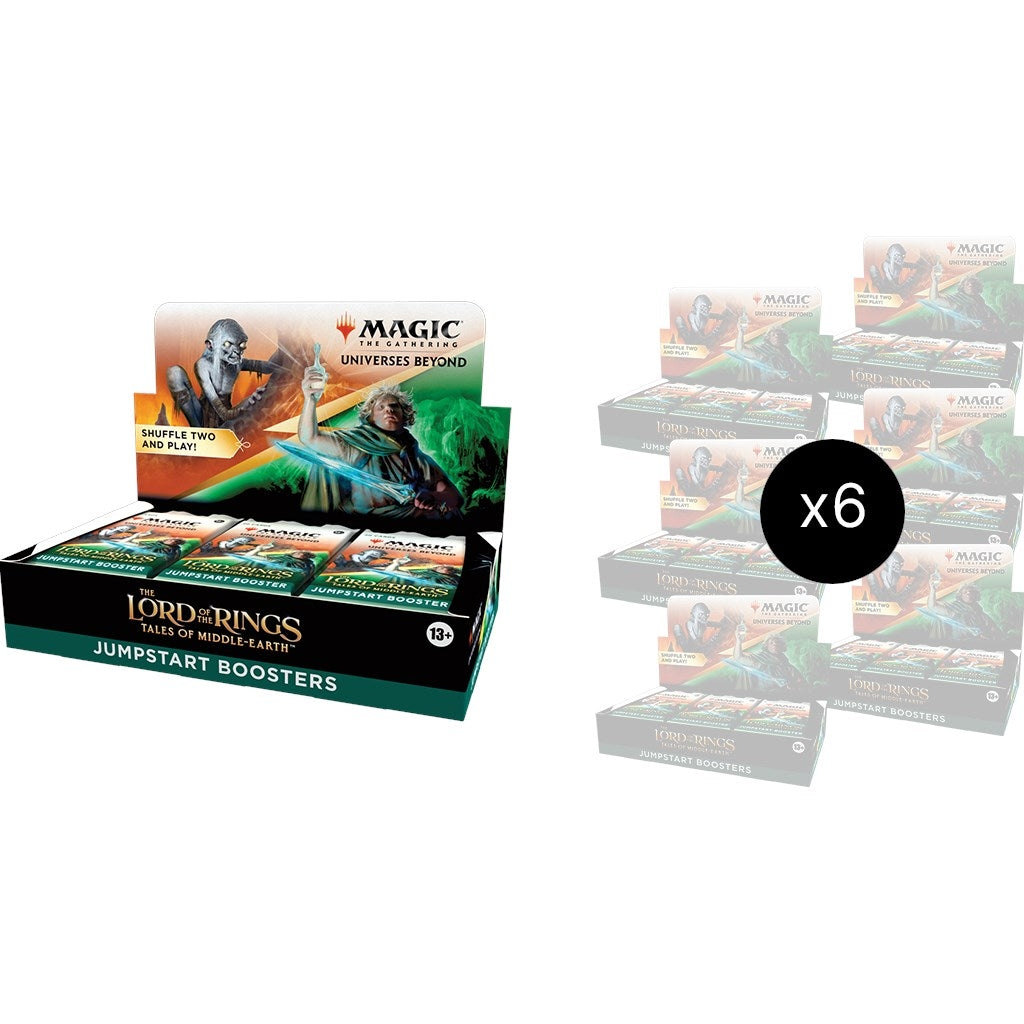 Image for Universes Beyond: The Lord of the Rings: Tales of Middle-earth - Jumpstart Booster Box Case - Magic: The Gathering