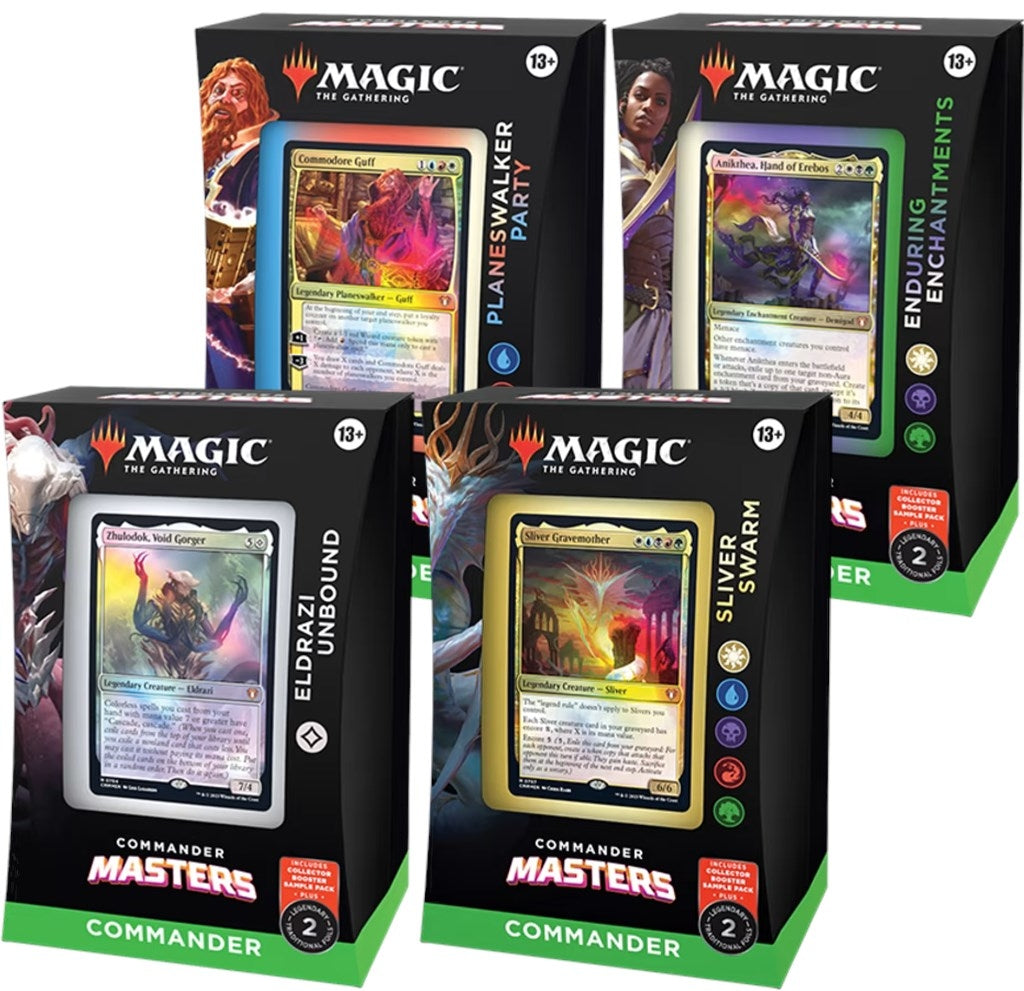 Image for Commander Masters Commander Decks [Set of 4] - Magic: The Gathering