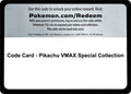 Image for Code Card - Pikachu VMAX Special Collection (CRZ) - Pokemon