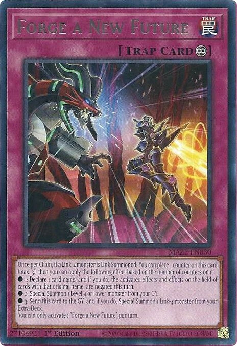 Image for Forge a New Future (MAZE-EN030) (MAZE) - YuGiOh