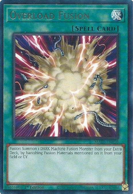 Image for Overload Fusion (MAZE-EN056) (MAZE) - YuGiOh