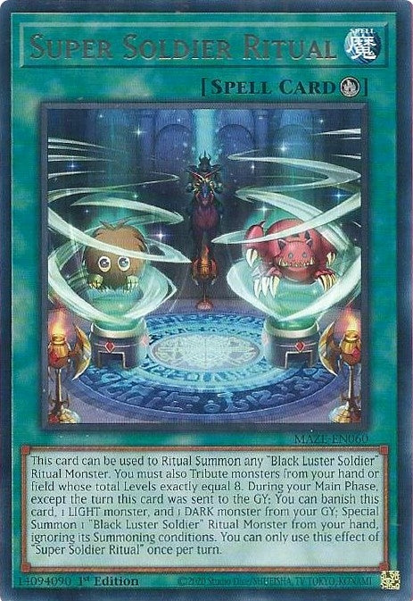 Image for Super Soldier Ritual (MAZE-EN060) (MAZE) - YuGiOh