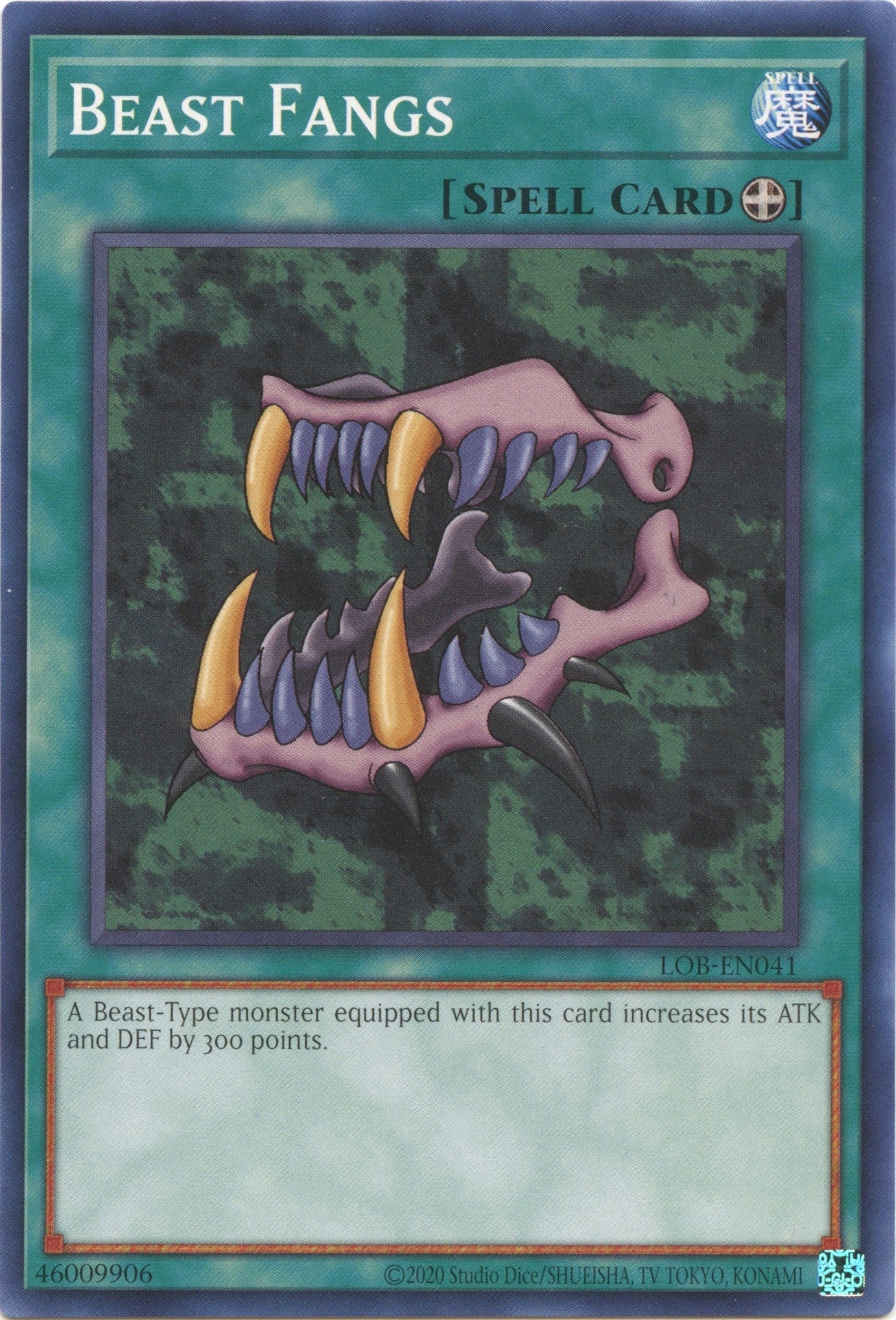 Image for Beast Fangs (LOB-EN041) (LOB-EN) - YuGiOh