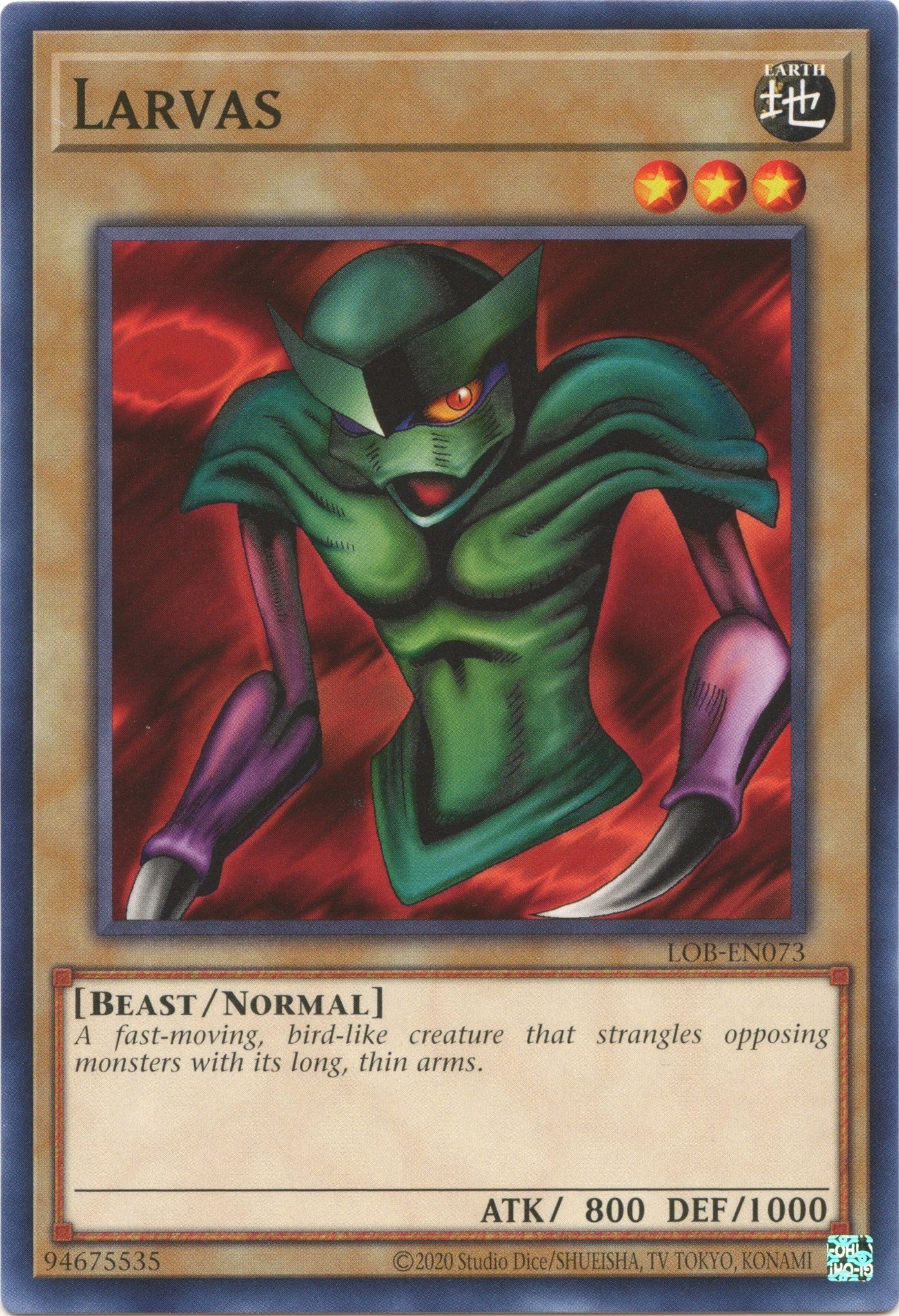 Image for Larvas (LOB-EN073) (LOB-EN) - YuGiOh