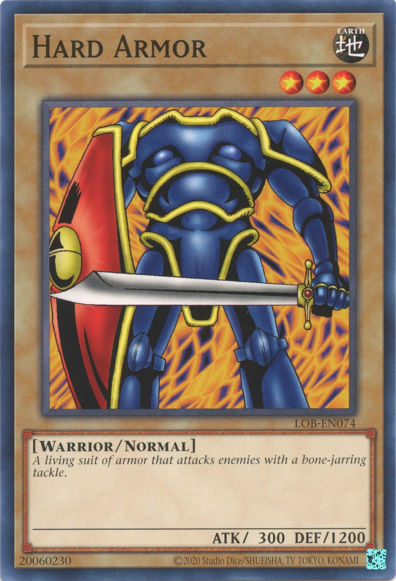 Image for Hard Armor (LOB-EN074) (Legend of Blue Eyes White Dragon (25th Anniversary Edition)) - YuGiOh