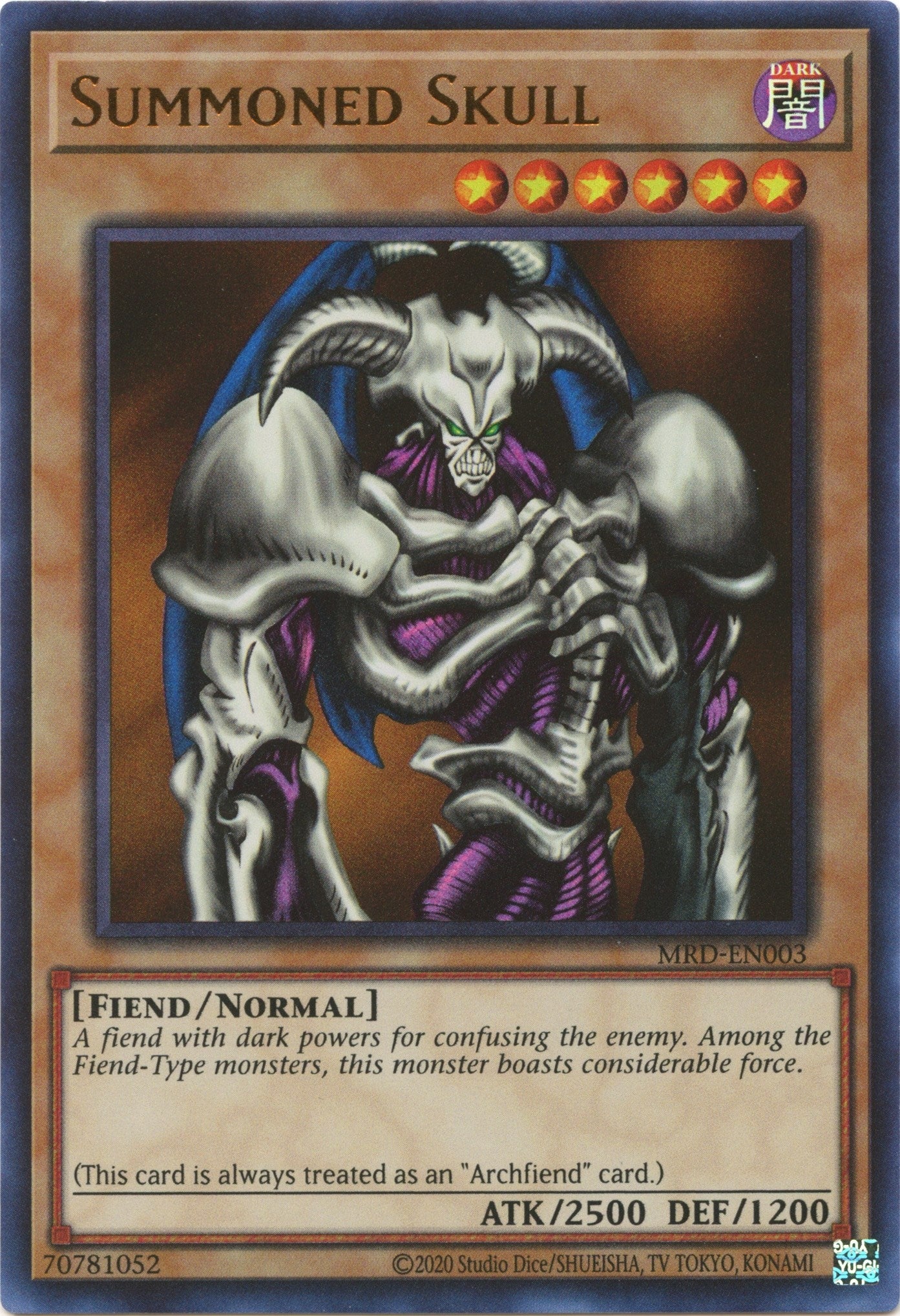 Image for Summoned Skull (MRD-EN003) (MRD-EN) - YuGiOh