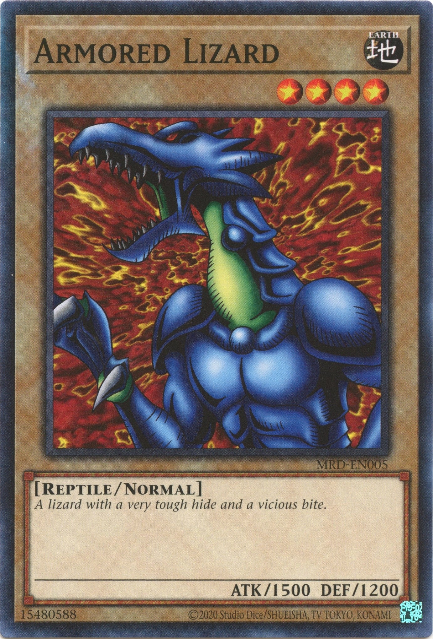 Image for Armored Lizard (MRD-EN005) (MRD-EN) - YuGiOh