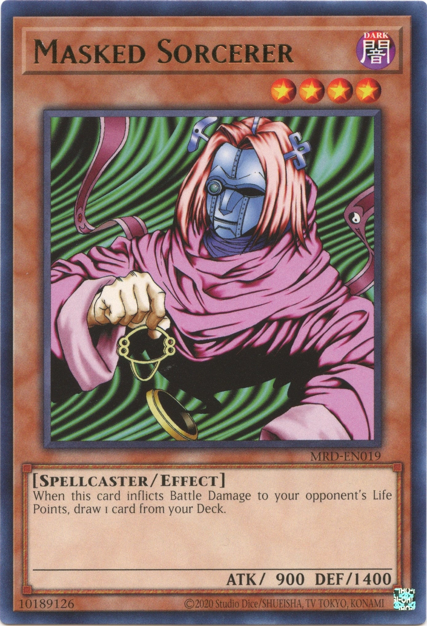Image for Masked Sorcerer (MRD-EN019) (Metal Raiders (25th Anniversary Edition)) - YuGiOh