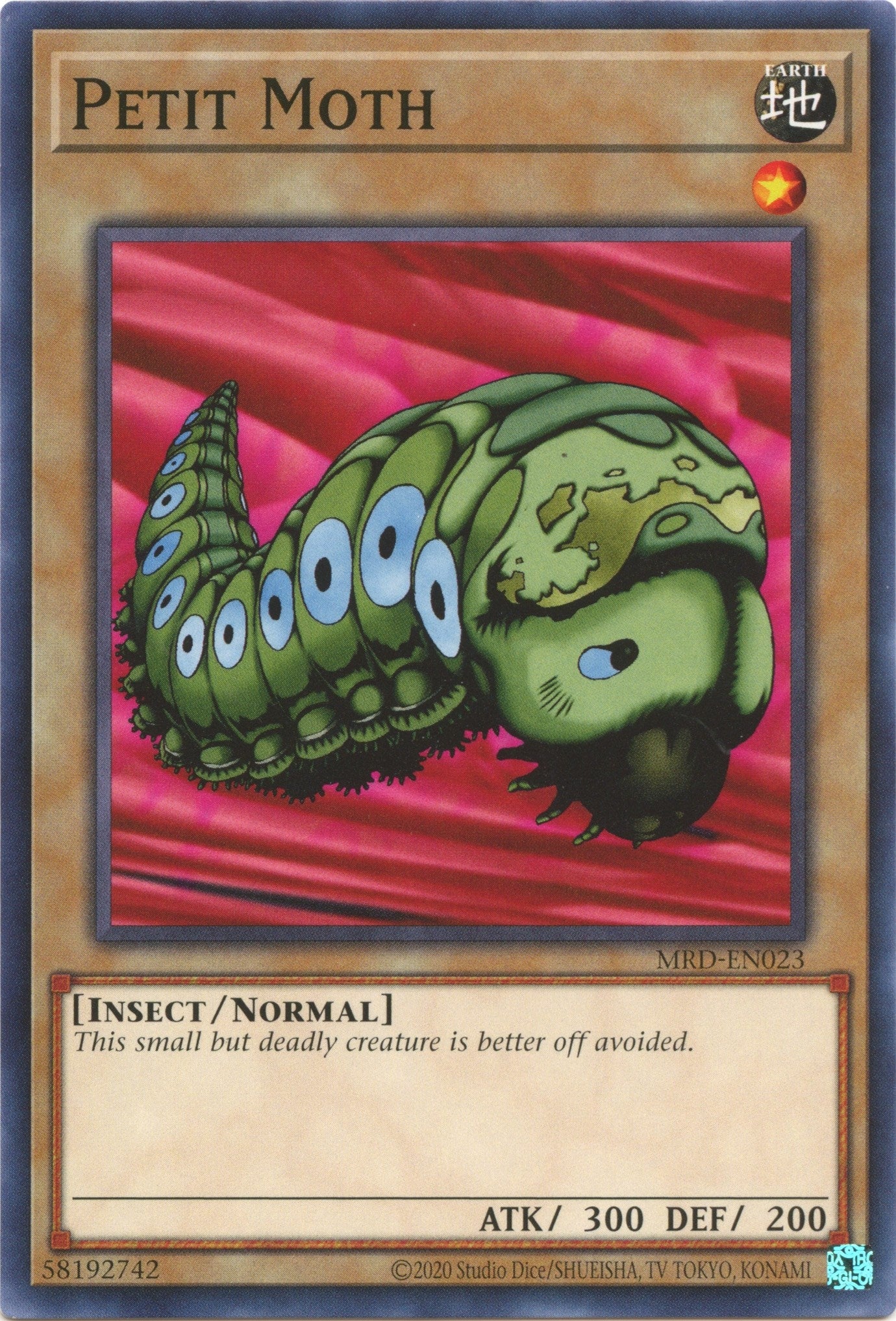 Image for Petit Moth (MRD-EN023) (Metal Raiders (25th Anniversary Edition)) - YuGiOh