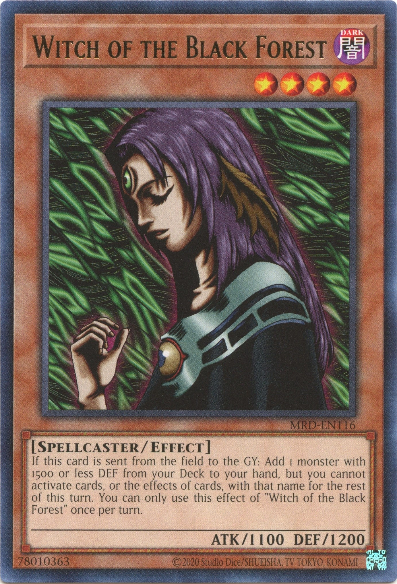 Image for Witch of the Black Forest (MRD-EN116) (MRD-EN) - YuGiOh