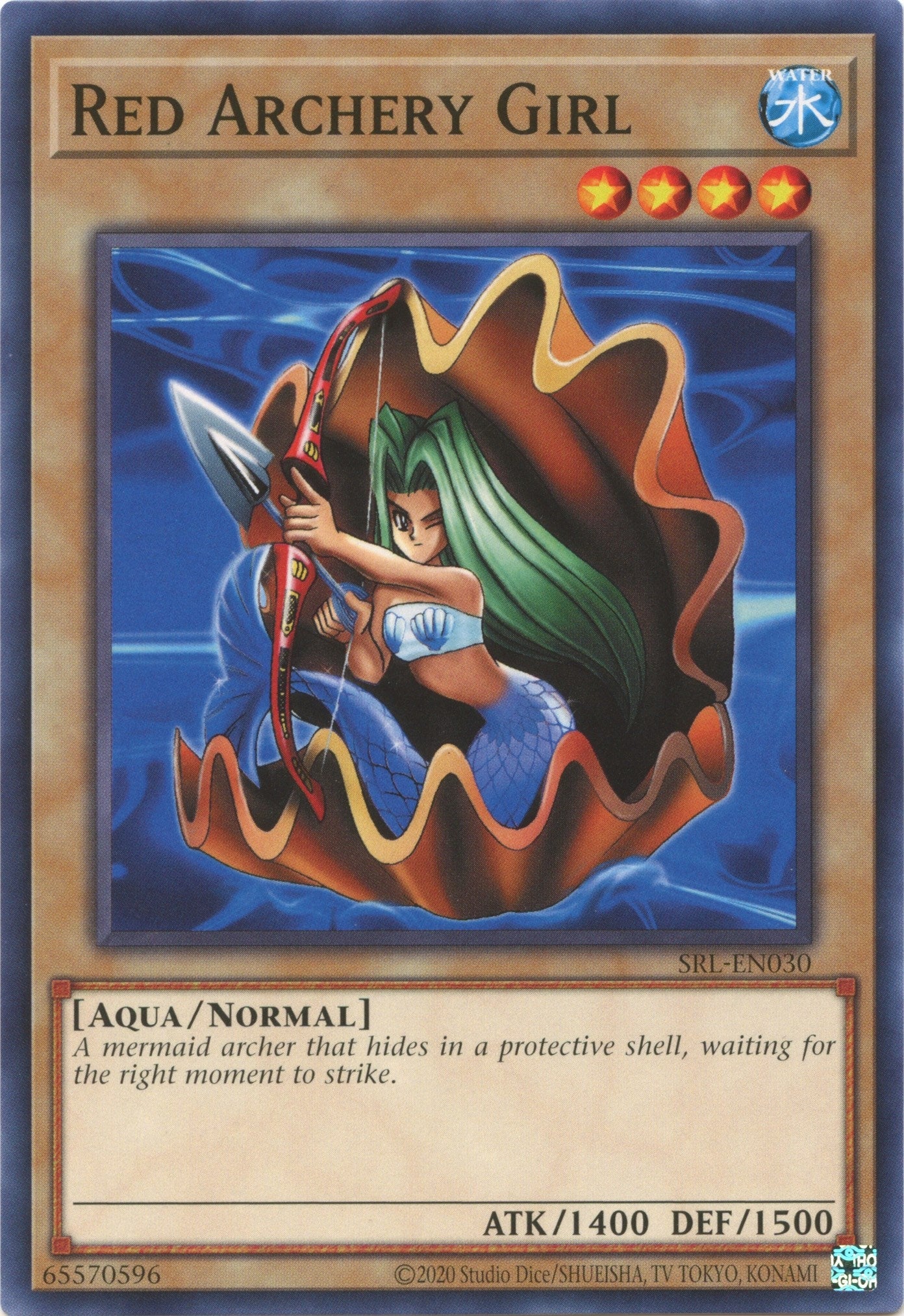 Image for Red Archery Girl (SRL-EN030) (SRL-EN) - YuGiOh
