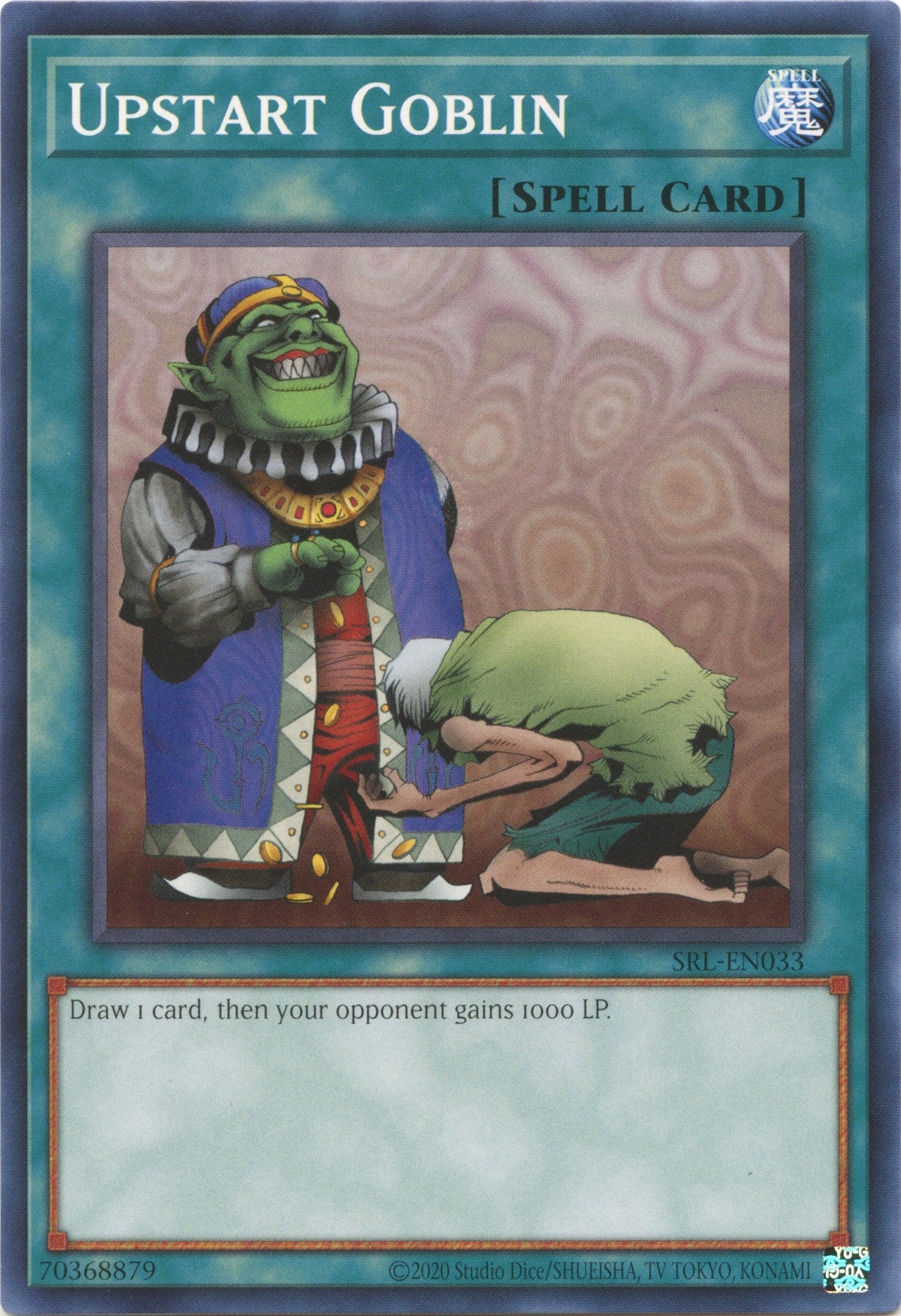 Image for Upstart Goblin (SRL-EN033) (Spell Ruler (25th Anniversary Edition)) - YuGiOh