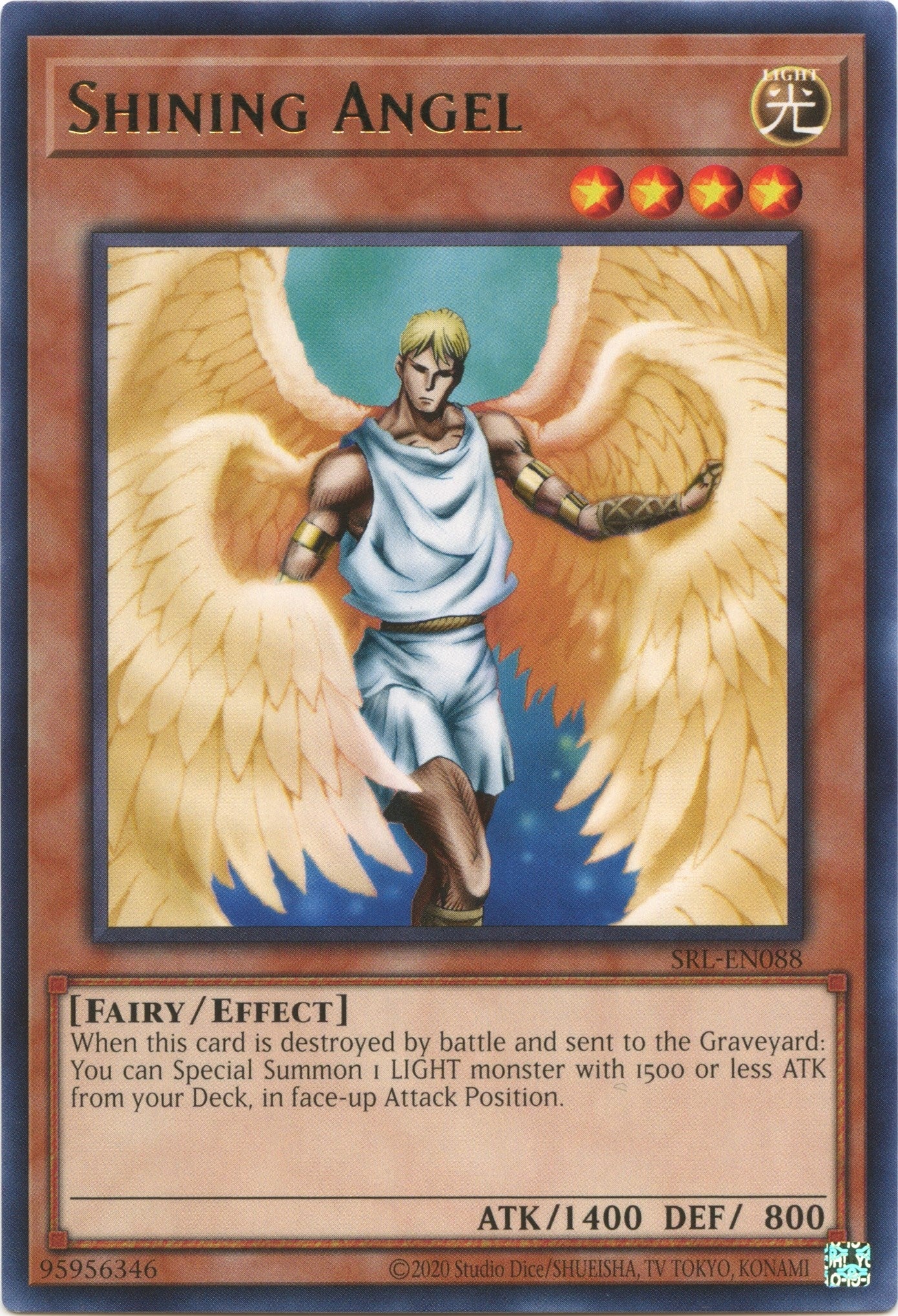 Image for Shining Angel (SRL-EN088) (Spell Ruler (25th Anniversary Edition)) - YuGiOh
