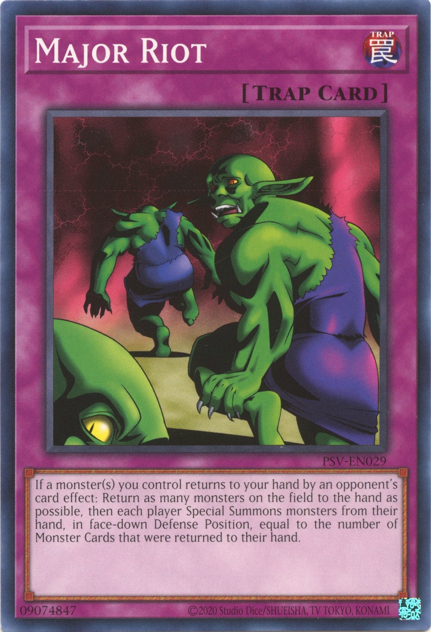 Image for Major Riot (PSV-EN029) (Pharaoh's Servant (25th Anniversary Edition)) - YuGiOh