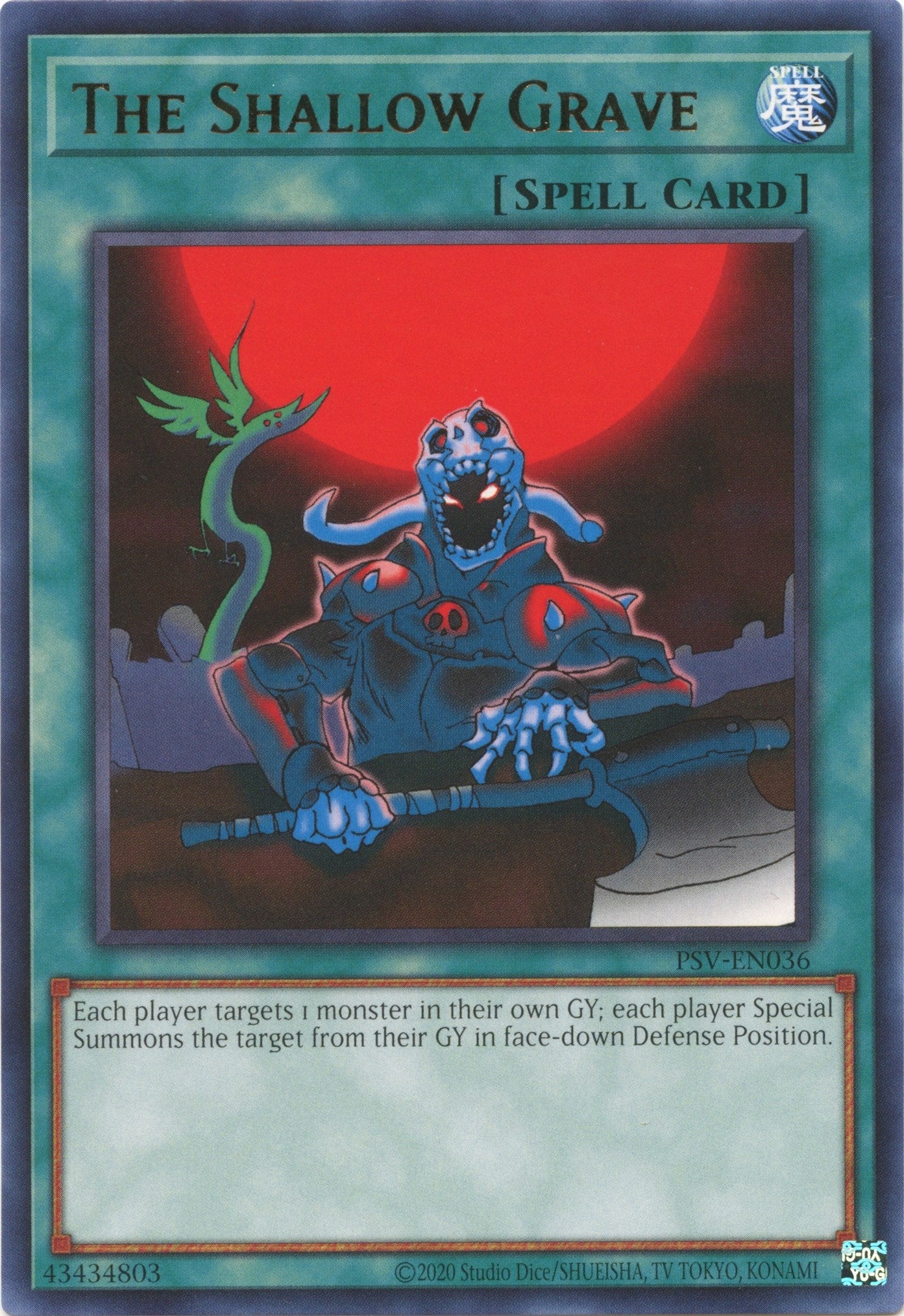 Image for The Shallow Grave (PSV-EN036) (PSV-EN) - YuGiOh