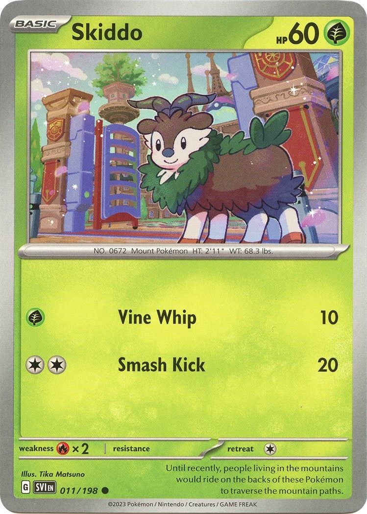 Image for Skiddo (011/198) (SVI) - Pokemon
