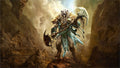 Image for Aleksi Briclot Planeswalker Playmat for Magic: The Gathering (Kickstarter Exclusive) - Ajani Goldmane - Playmats