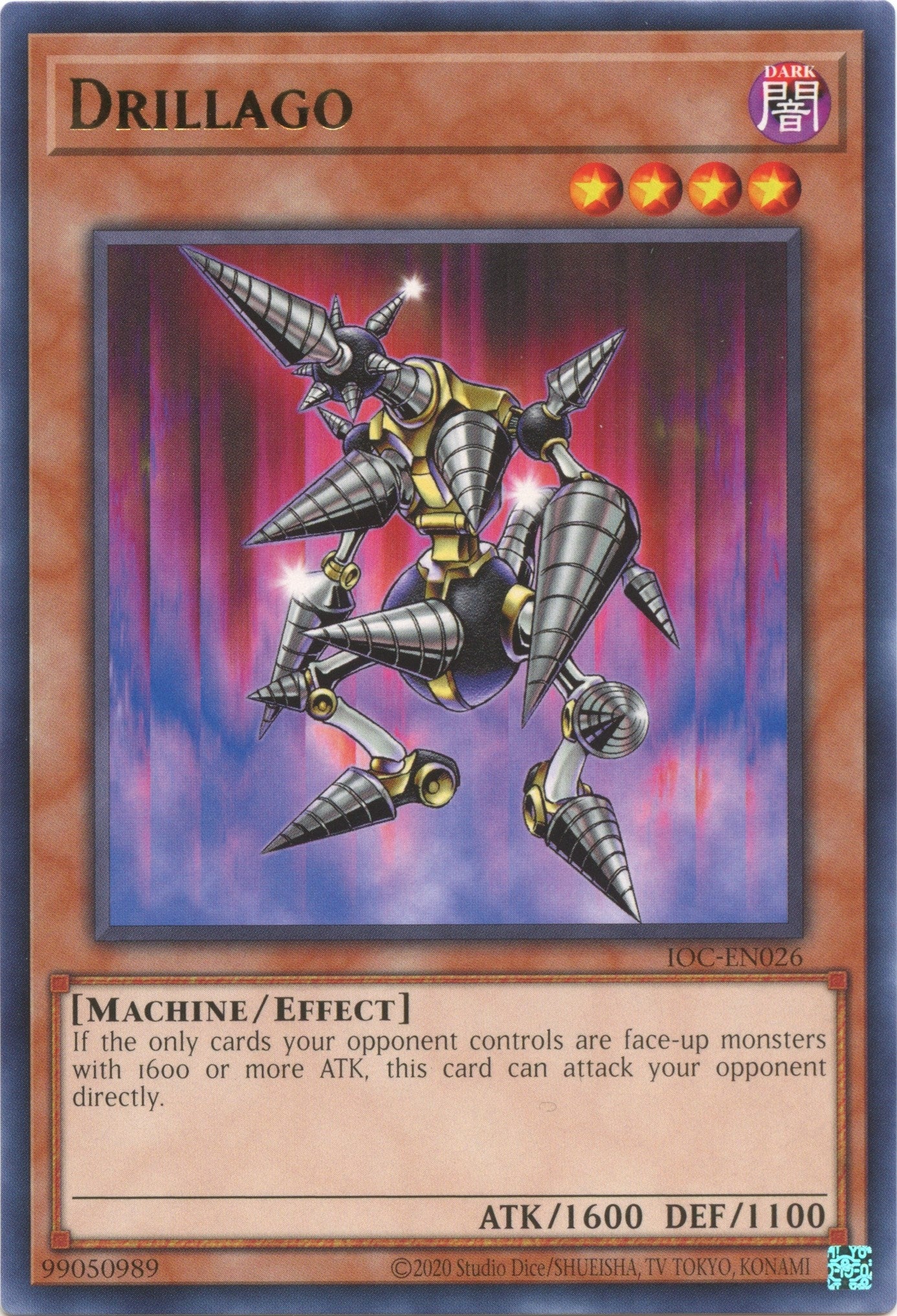 Image for Drillago (IOC-EN026) (IOC-EN) - YuGiOh