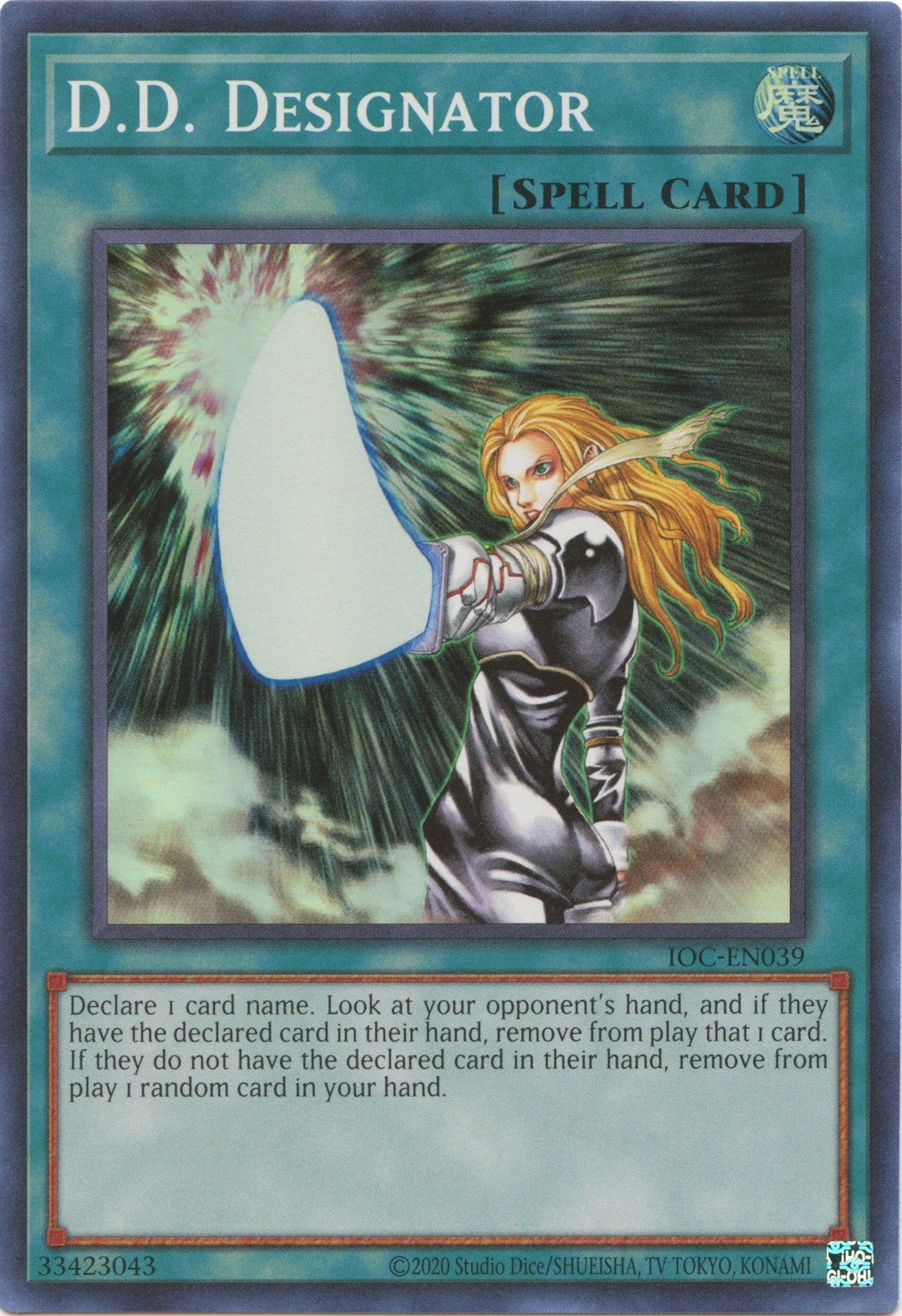 Image for D.D. Designator (IOC-EN039) (IOC-EN) - YuGiOh