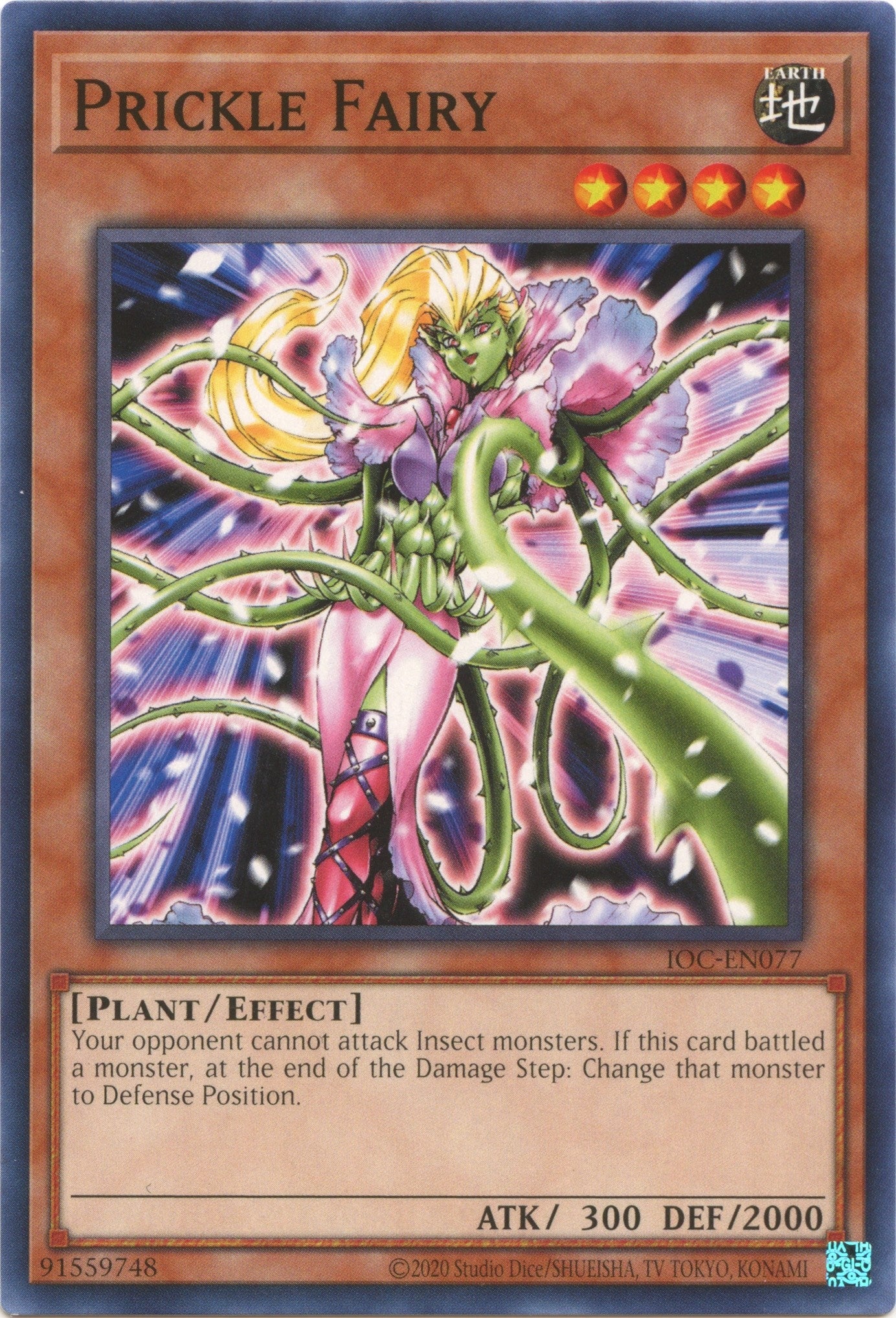 Image for Prickle Fairy (IOC-EN077) (IOC-EN) - YuGiOh