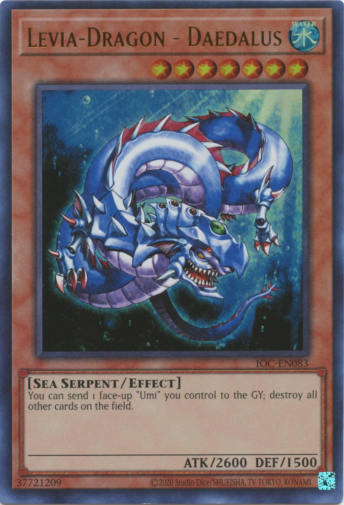 Image for Levia-Dragon - Daedalus (IOC-EN083) (IOC-EN) - YuGiOh
