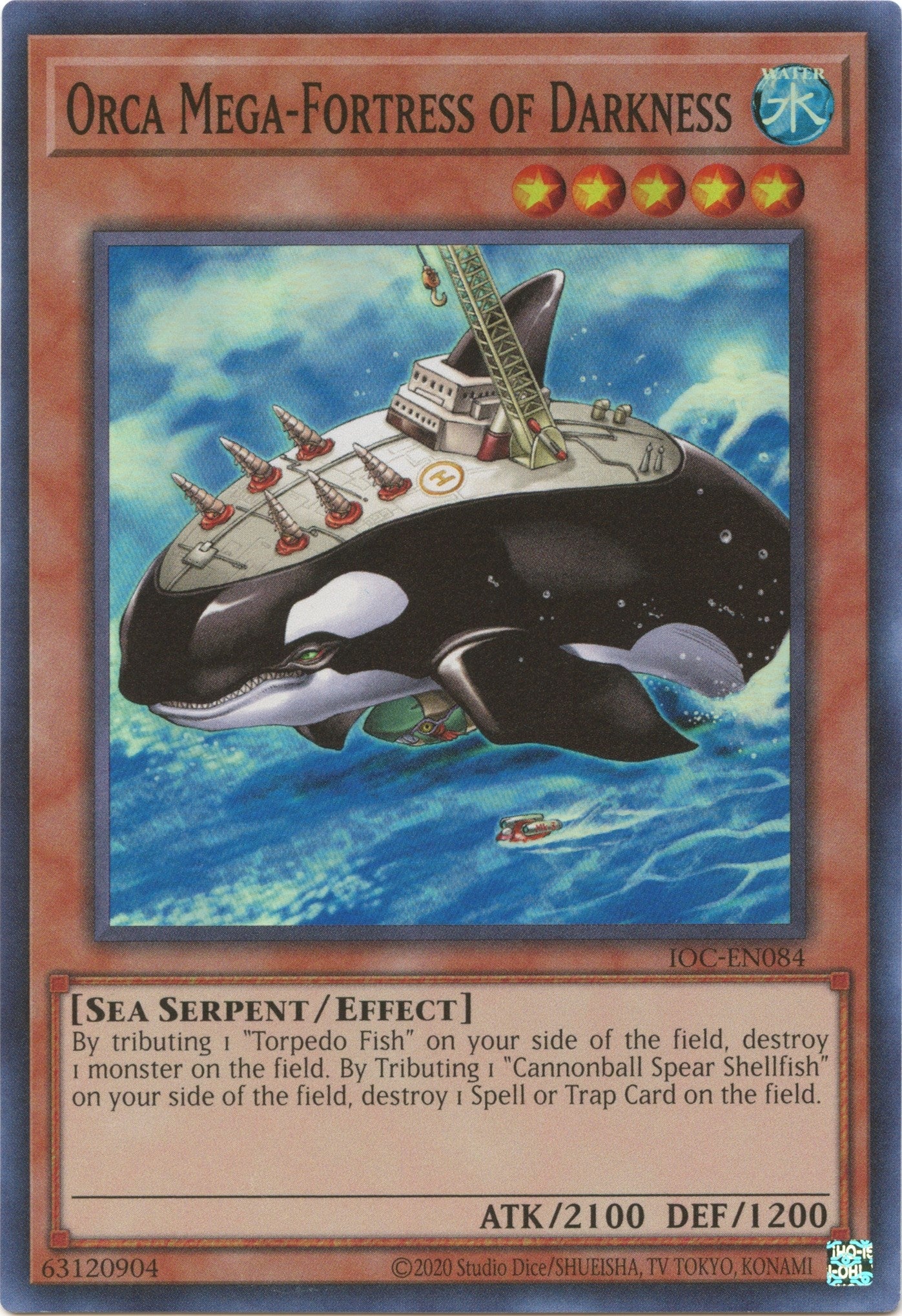 Image for Orca Mega-Fortress of Darkness (IOC-EN084) (IOC-EN) - YuGiOh