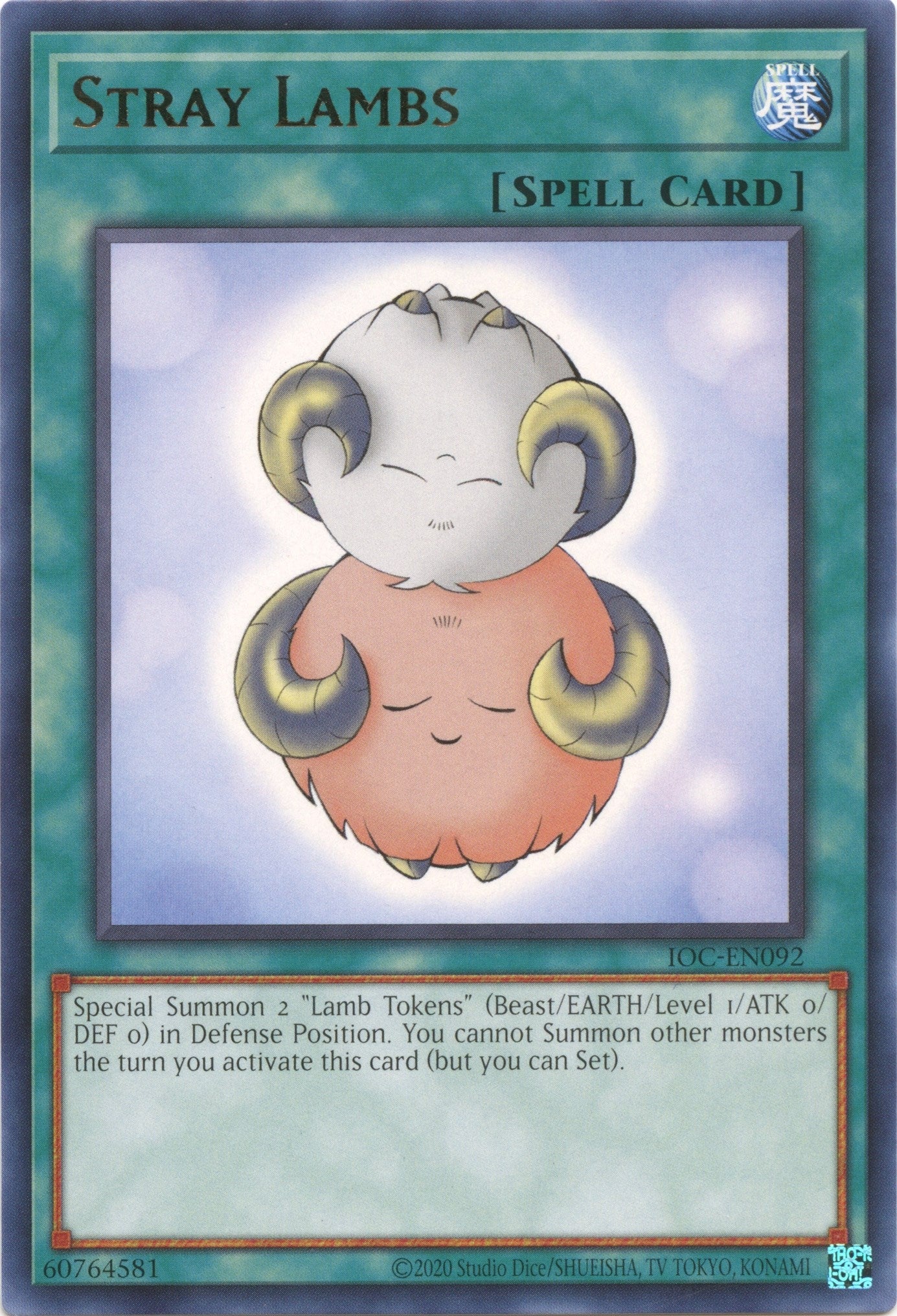 Image for Stray Lambs (IOC-EN092) (IOC-EN) - YuGiOh