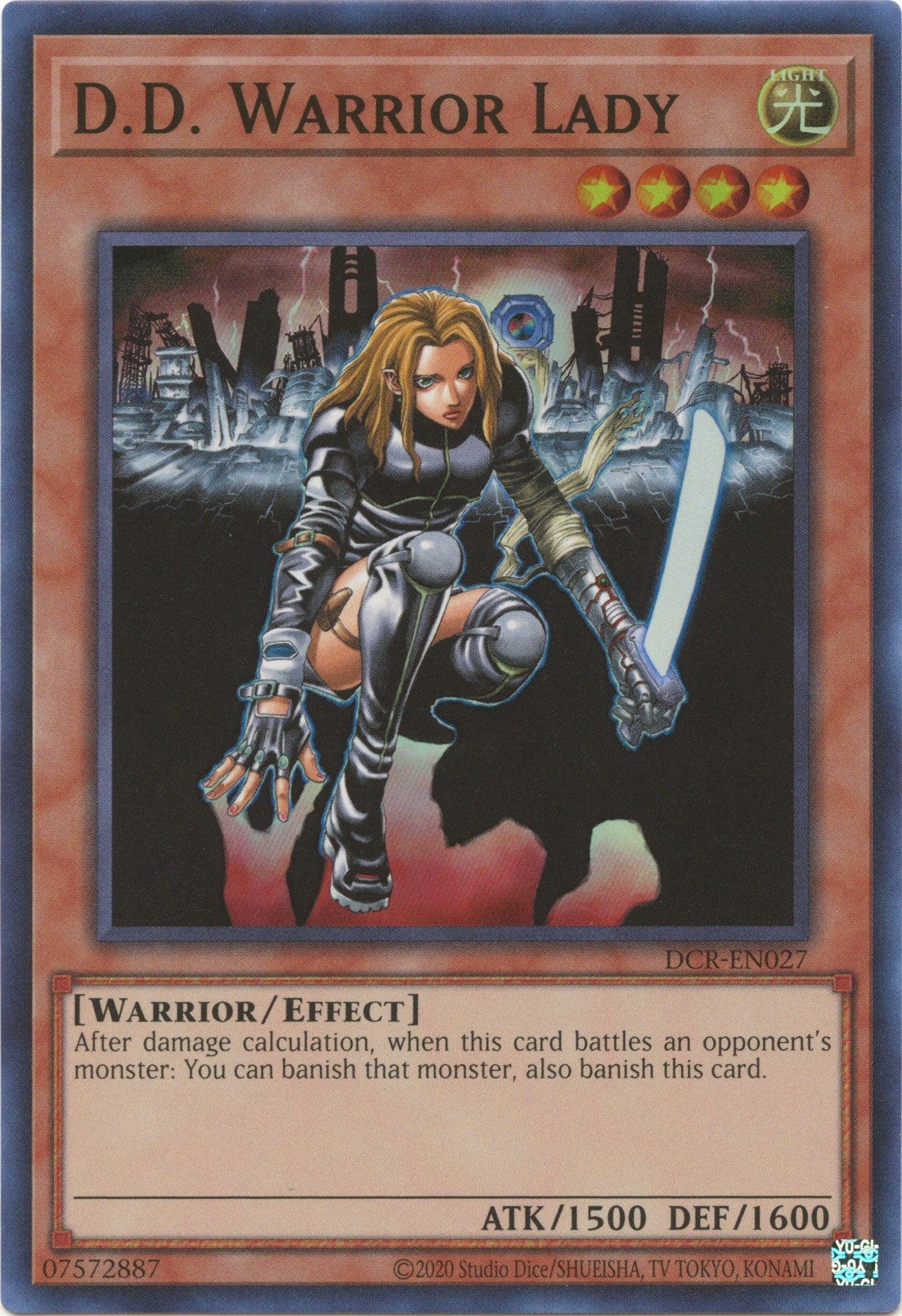 Image for D.D. Warrior Lady (DCR-EN027) (DCR-EN) - YuGiOh