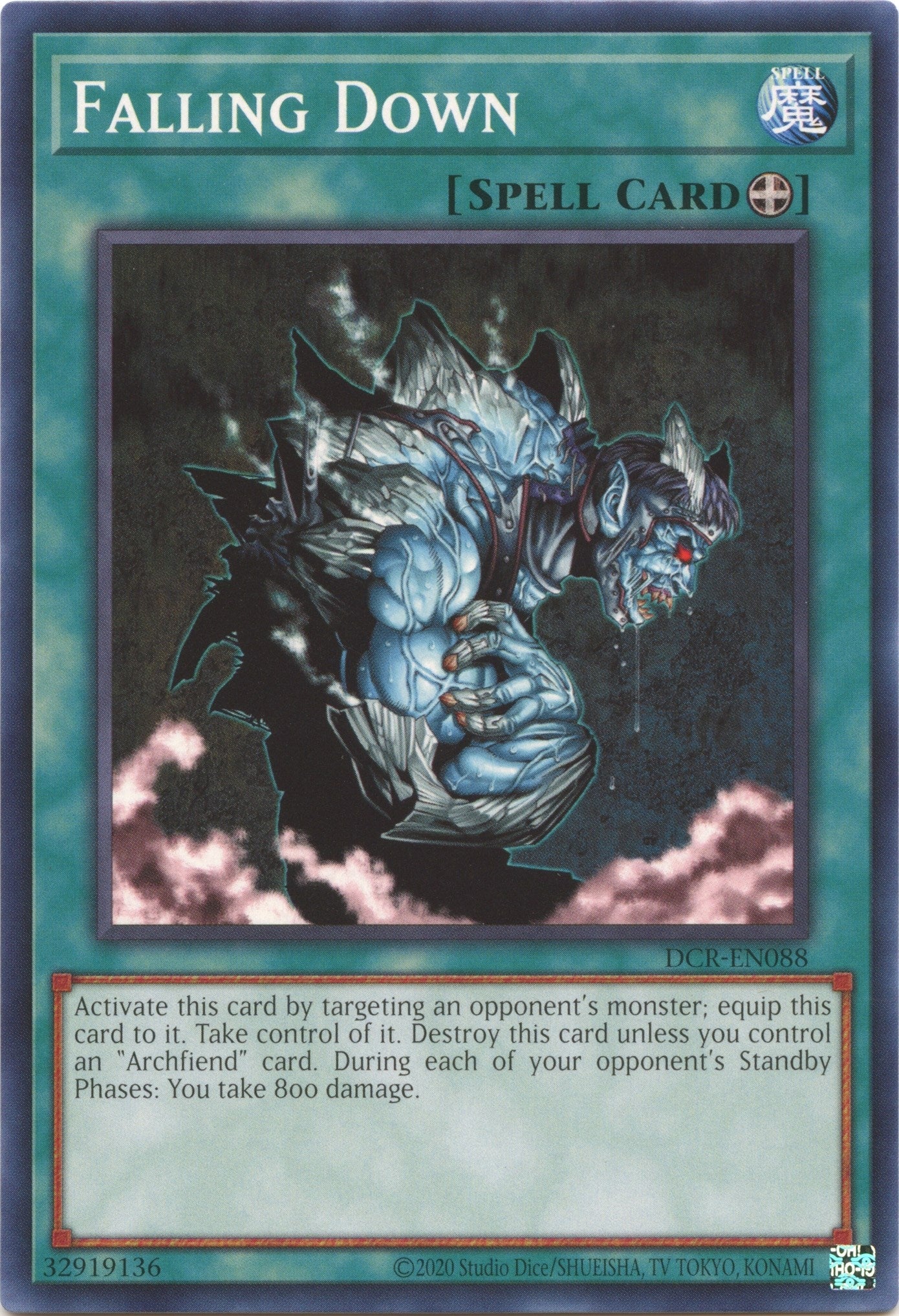 Image for Falling Down (DCR-EN088) (Dark Crisis (25th Anniversary Edition)) - YuGiOh