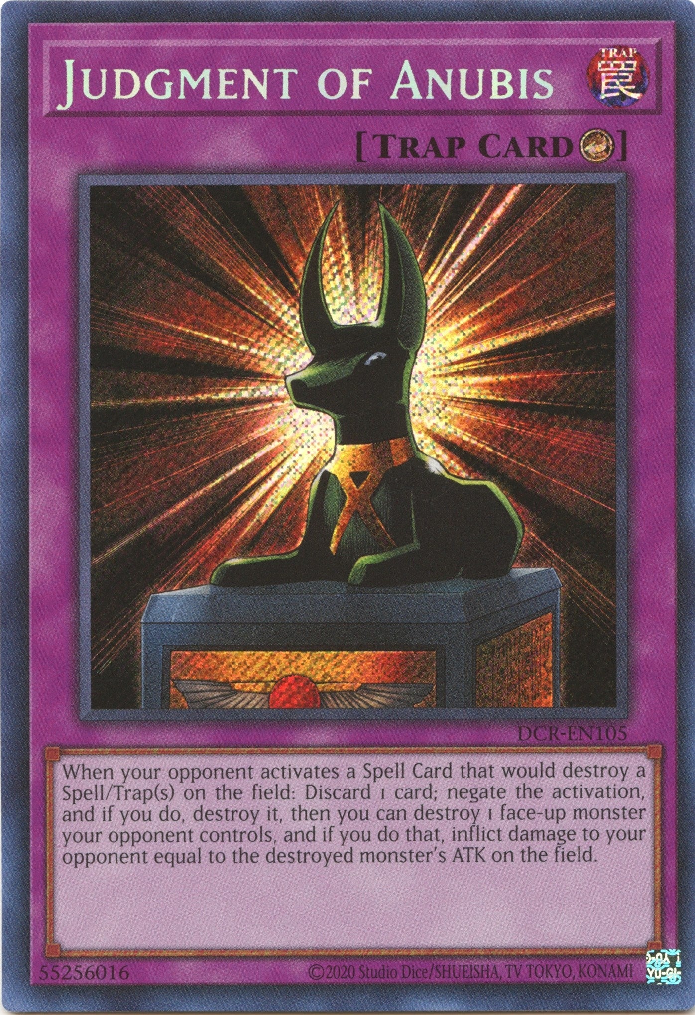 Image for Judgment of Anubis (DCR-EN105) (DCR-EN) - YuGiOh