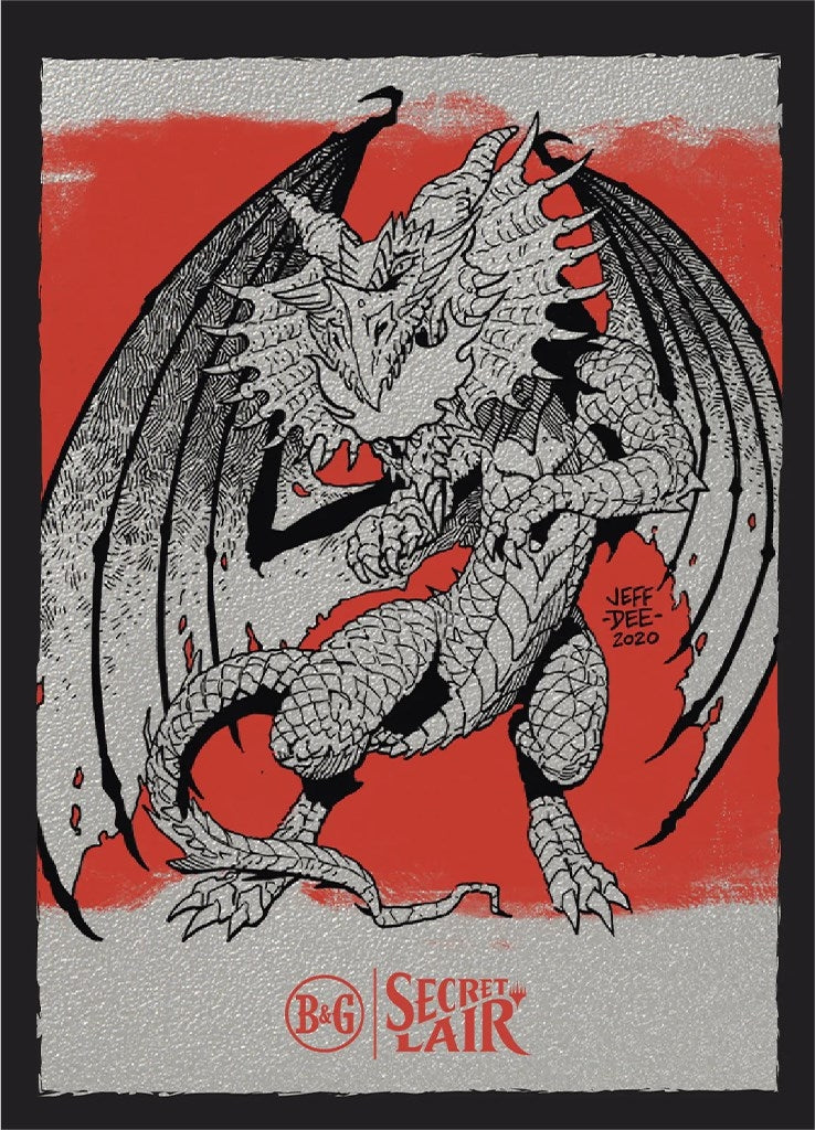 Image for Beadle & Grimm's Secret Lair Drop: Here Be Dragons Card Sleeves (100-Pack) - Card Sleeves