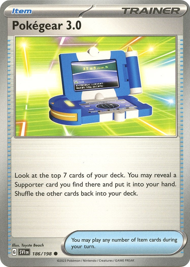 Image for Pokegear 3.0 (186/198) (SVI) - Pokemon