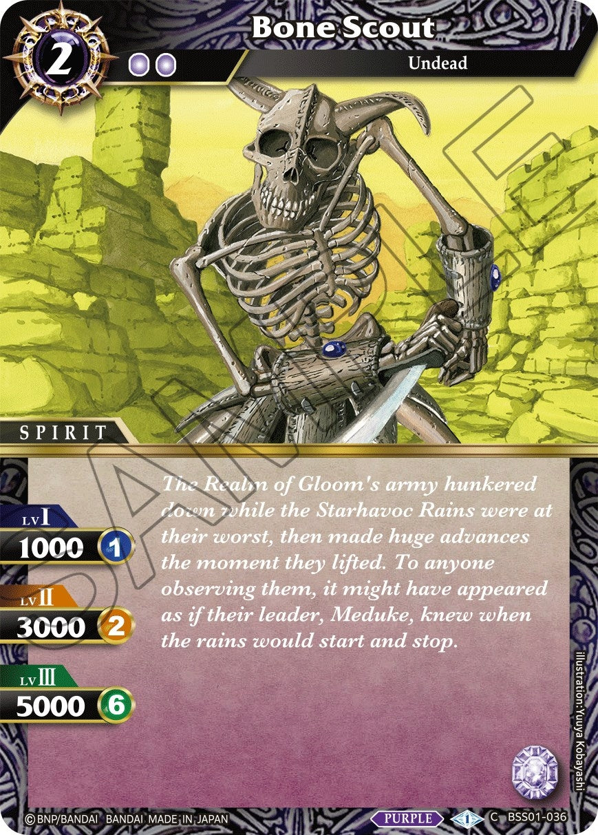 Image for Bone Scout (BSS01-036) (Dawn of History) - Battle Spirits Saga