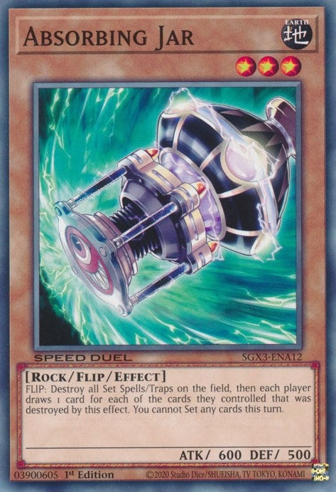 Image for Absorbing Jar (SGX3-ENA12) (SGX3) - YuGiOh