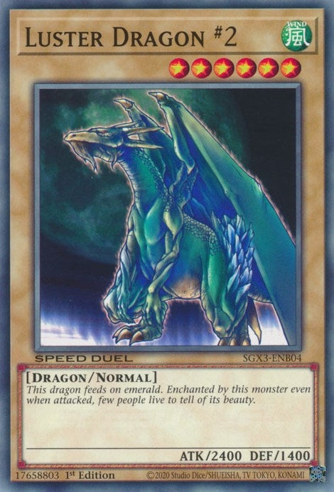 Image for Luster Dragon #2 (SGX3-ENB04) (SGX3) - YuGiOh