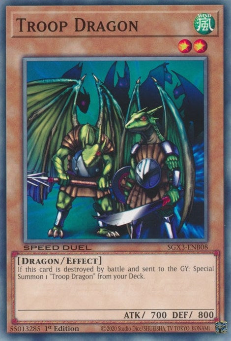 Image for Troop Dragon (SGX3-ENB08) (SGX3) - YuGiOh