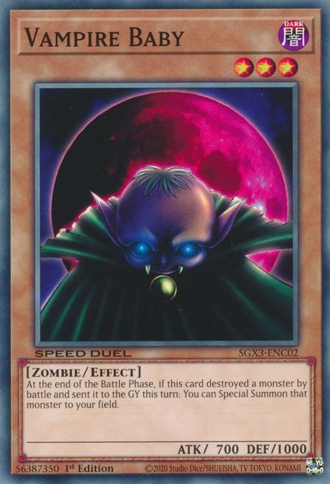 Image for Vampire Baby (SGX3-ENC02) (SGX3) - YuGiOh