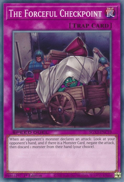 Image for The Forceful Checkpoint (SGX3-ENC19) (SGX3) - YuGiOh