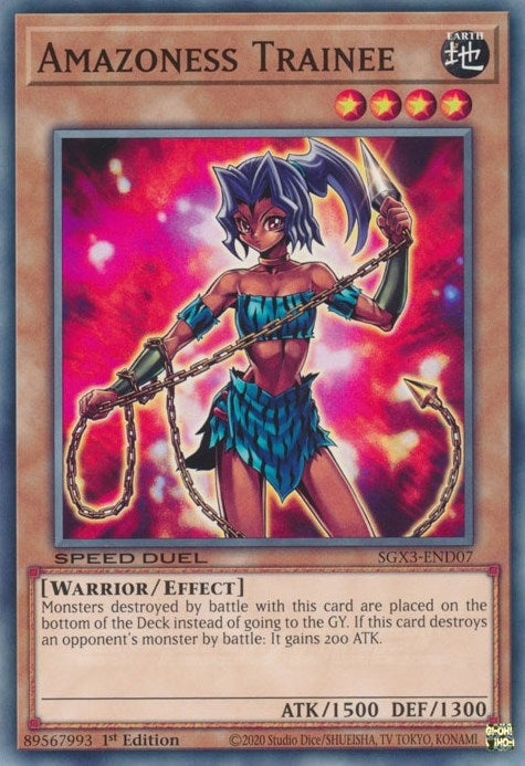 Image for Amazoness Trainee (SGX3-END07) (SGX3) - YuGiOh