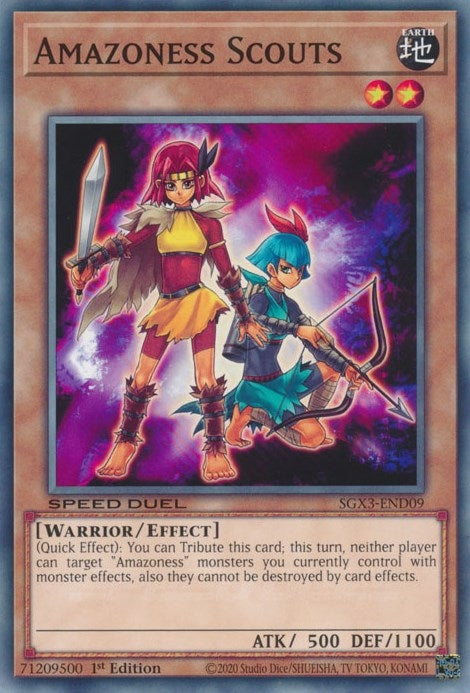 Image for Amazoness Scouts (SGX3-END09) (SGX3) - YuGiOh